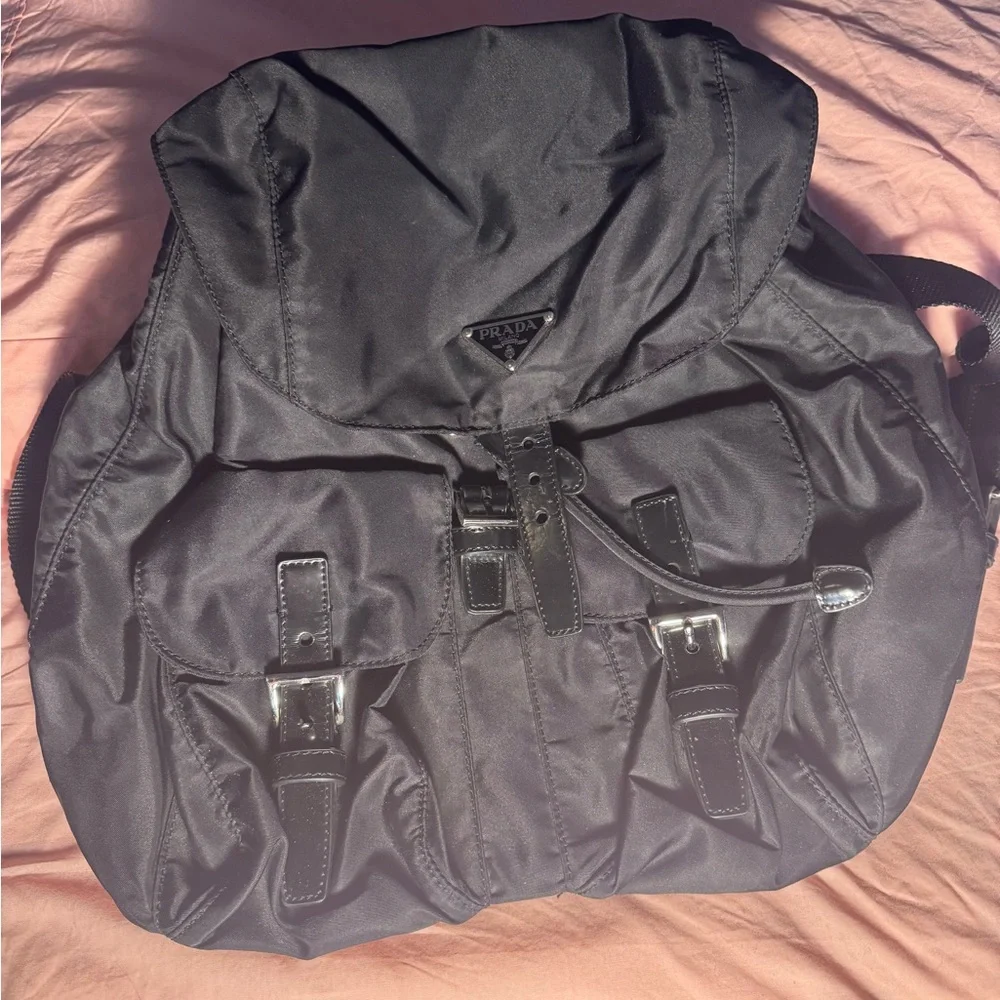 Prada Tessuto nylon backpack - Picture 1 of 10